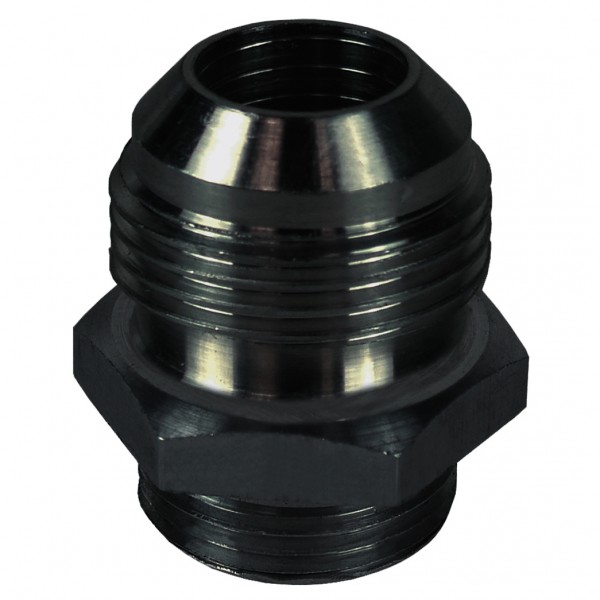 Aluminum Cooler/Adapter Fitting -10AN x -10AN(7/8"-14) O-ring Derale