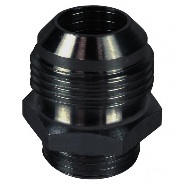 Aluminum Cooler/Adapter Fitting -12AN x -10AN(7/8"-14) O-ring Derale