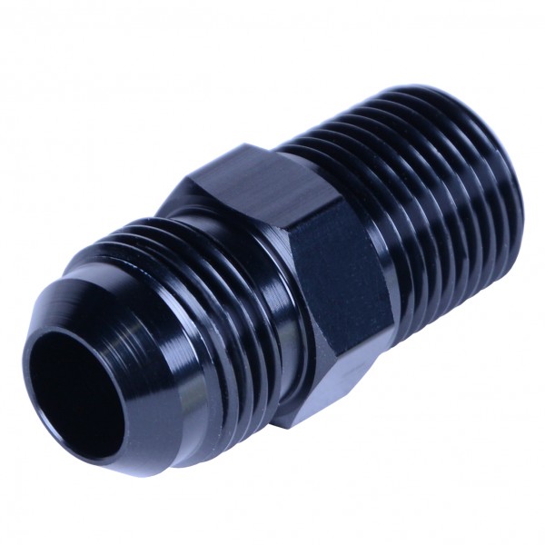 Aluminum Cooler/Adapter Fitting -10AN x 1/2" NPT Male Derale