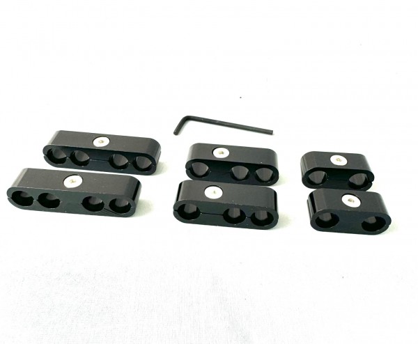  CNC billet aluminium Pro Style wire separators for 8 9mm & 10mm ignition wires