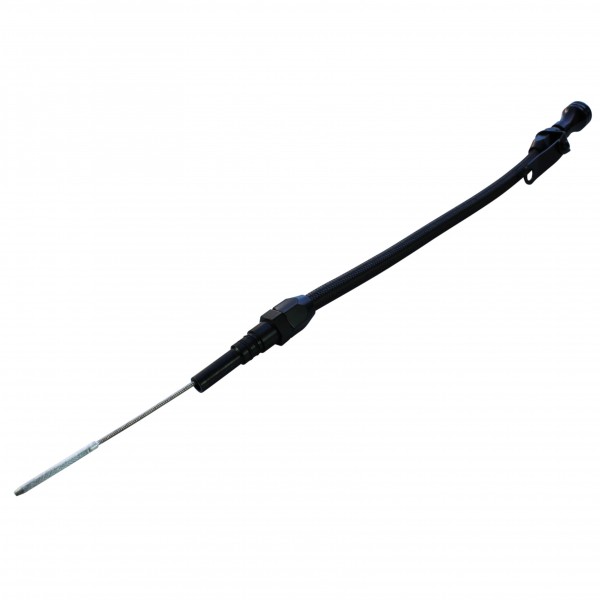 Engine Dipstick Tube Chevrolet V8 Big Block 396-454-502 Flexible Black Braided