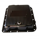 Transmission Pan GM 700R4-4L60E-4L65E Black Steel 2-1/2" Standard OEM Depth