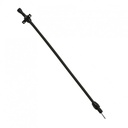 Transmission Dipstick Tube Chrysler Mopar 727 Firewall Mount Flexible Black