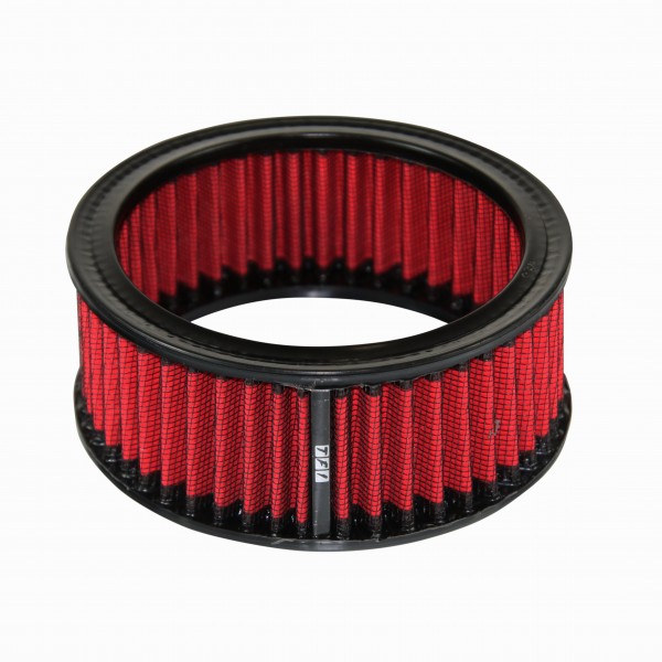 Air Cleaner Filter Element Red 6-3/8"Inch Wide 2.5"Inch Tall Round Cotton