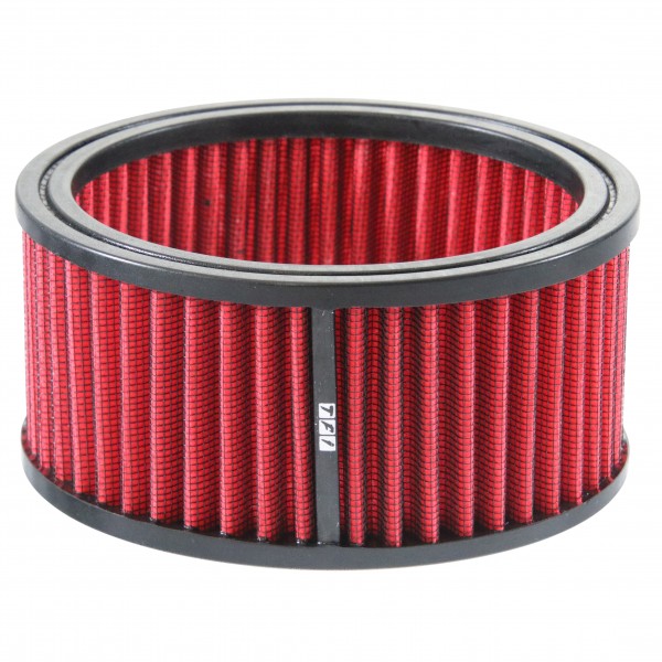 Air Cleaner Filter Element Red 6-3/8"Inch Wide 3"Inch Tall Round Cotton