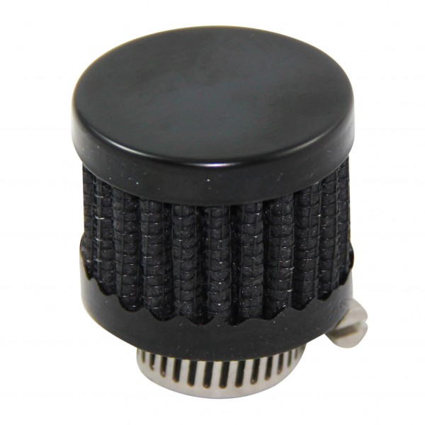 Valve Cover Breather Clamp On 9/16"(14mm)Id Neck All Black