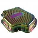 Transmission Pan GM Turbo 400 OEM Zinc Steel Finned 2" Depth with Drain Plug