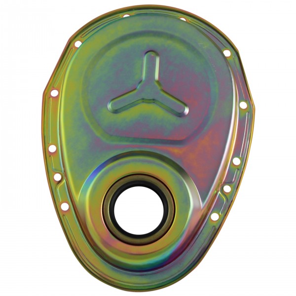 Timing Cover Chevrolet Small Block 283-305-327-350-400 Roller Cam Zinc Steel