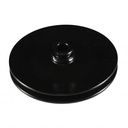 Pulley GM Power Steering Single Groove Black Steel 5/8" Shaft 5-3/4" Diam