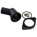 Water Neck Chevrolet Small Big Block 45 Degree Black Alloy Swivel 360 Degree