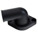 Water Neck Chevrolet Small Big Block 90 Degree Black Alloy Swivel 360 Degree