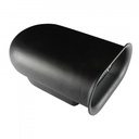 Scoop Short (Hilborn Style) Black Smooth Alloy 13-1/2" Long with Filter
