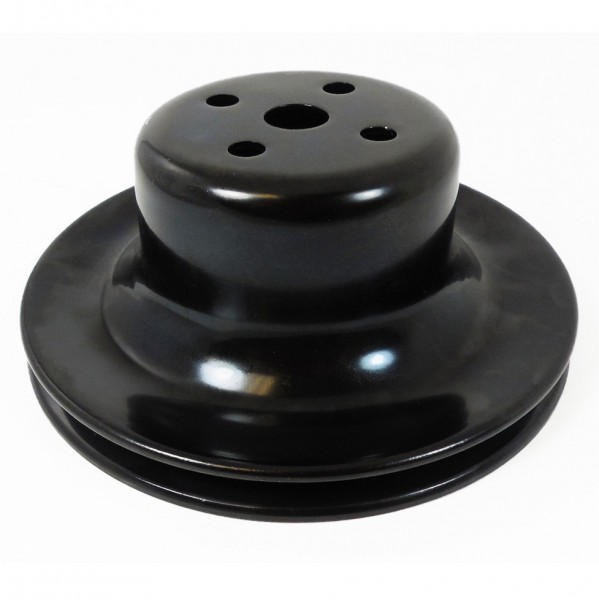 Pulley Water Pump Single Groove Black Steel Ford Windsor 289 1965-66