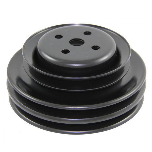 Pulley Water Pump Triple Groove Black Steel Ford Windsor 289 1964-73