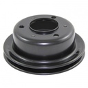 Pulley Crankshaft Single Groove Black Steel Ford Windsor 289 1965-66