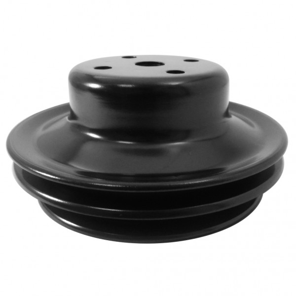 Pulley Water Pump Double Groove Lwp Chrome Steel Big Block Chevrolet 396-454