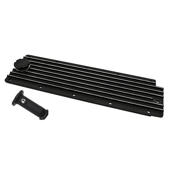 LS Chevrolet Gen III/IV Engine Valley Plate Cover with Oil Filler Hole Black