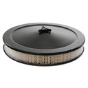 Black Air Filter Cleaner 14" x 2" Holley or Holden Quadrajet Base Paper Element