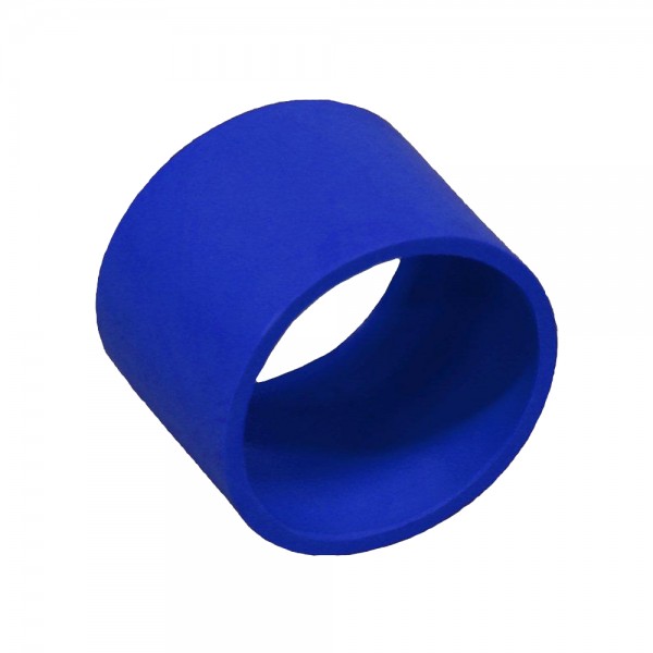 SINGLE Blue Silicone Car Engine Hose Joiner 3 inch to 3 inch
