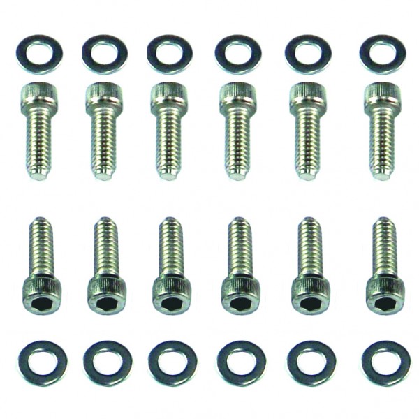 Valve Cover Bolts Ford Windsor Chrome Socket Head X Long suit Alloy Covers-Set
