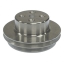 Pulley Water Pump Double Groove Lwp Polished Alloy Big Block Chevrolet 396-454