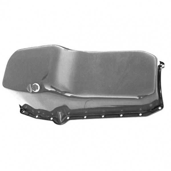 Oil Pan Sump Chevrolet Small Block 1955-79 283-400 Raw Finish Stock Capacity
