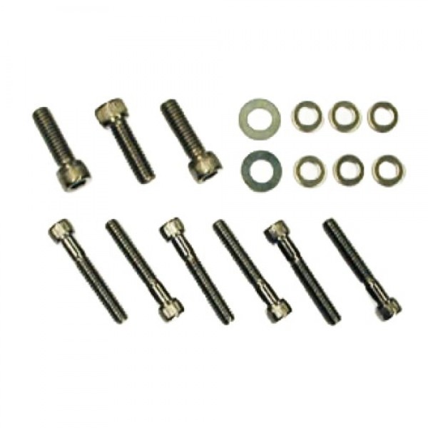 Bolt Kit Holden 6 Timing Cover + Water Pump Chrome Socket Head