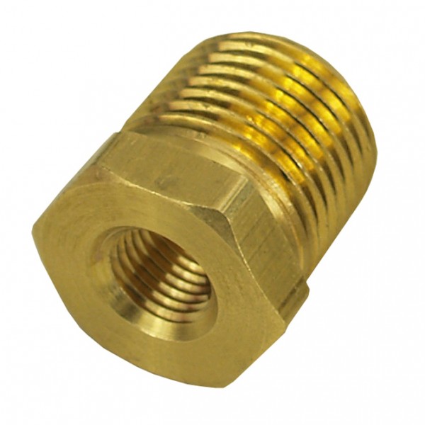 Reducer Bushing 1/2 Male NPT x 1/8 Female NPT
