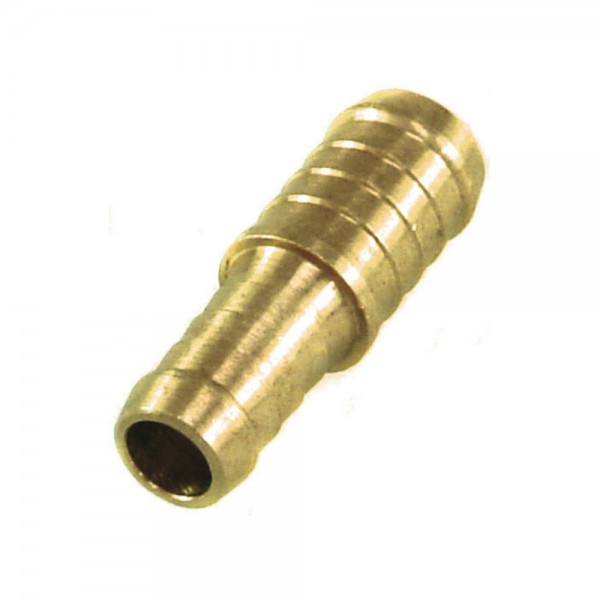 Brass Straight Reducing Joiner 1/2" (12.7mm) to 3/4" (19.1mm) Hose Tube Ends