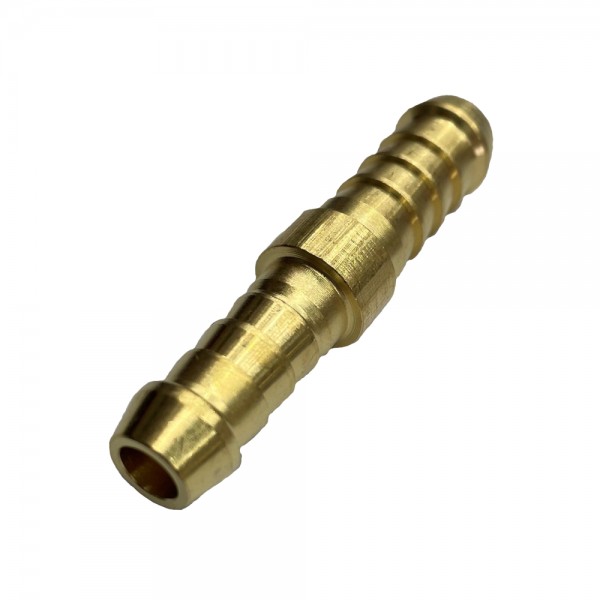 Brass Straight Reducing Joiner 5/16" (7.9mm) to 1/2" (12.7mm) Hose Tube Ends