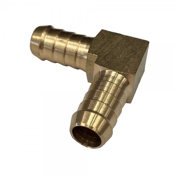 Brass Male Elbow Joiner 1/2" (12.7mm) Barbed Hose Tube Ends