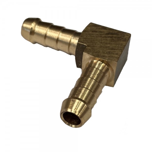 Brass Male Elbow Joiner 5/16" (7.9mm) Barbed Hose Tube Ends
