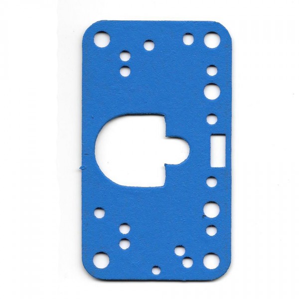 Holley Carburettor Gasket Metering Block Spreadbore Blue Non Stick Reusable