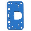 Holley Carburettor Gasket Metering Squarebore Block Blue Non Stick Ref Fuelmiser