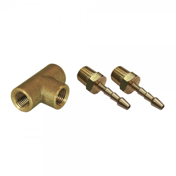 Automotive Boost Gauge Fitting Kit without Hose