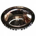 Full Moon 14" Smoothie Style Chrome Steel Hot Rod Hubcaps Wheel Cover