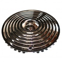 Ripple Flying Saucer Stardust 14" Chrome Steel Hot Rod Hubcaps Wheel Cover