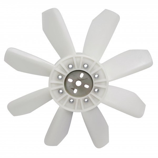 17" White Plastic Heavy Duty Fan 8 Blade