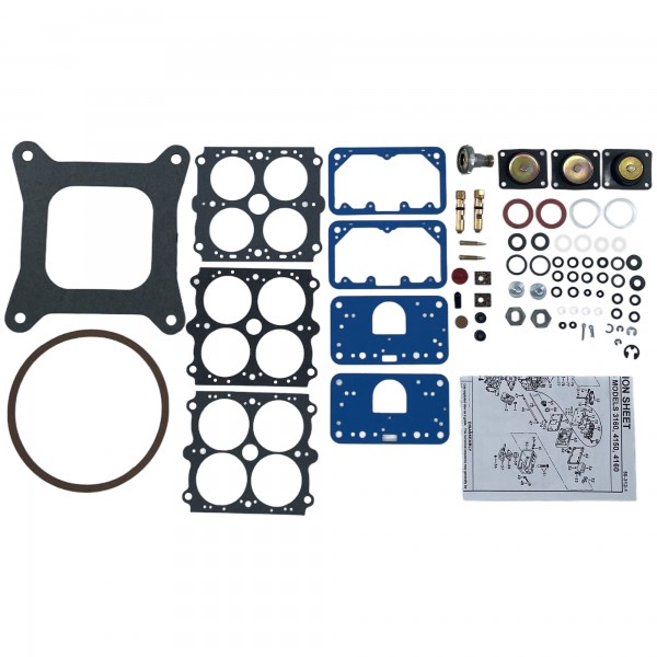 Genuine Rebuild Kit Genuine Holley Square Bore Double Pump Kit [HY361]