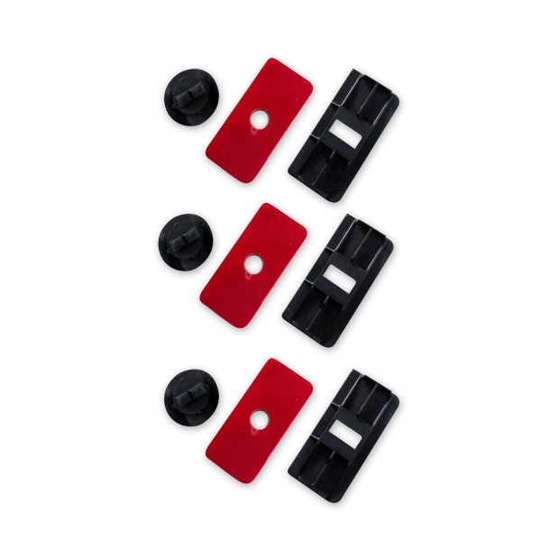 Aunger Louvre Fitting Kit Rear Louvre Mounting Clips set of 3 (LAT3)