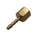 Female Connector 1/8" (3.2mm) Hose Tube End to 1/8" (8.6mm) Female BSP Thread