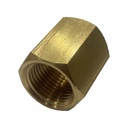 Brass Hex Socket 1/2" (18.6mm) Female BSP Thread