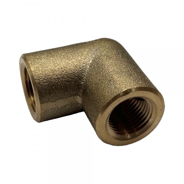 Brass Female Elbow Fitting 1/8" (8.6mm) Female BSP Thread