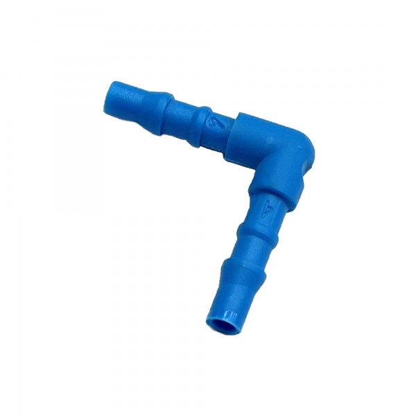 Nylon Plastic Male Elbow Joiner 5/32" (4mm) Barbed Hose Tube Ends