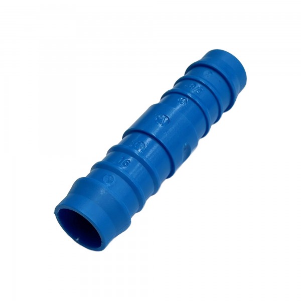Nylon Plastic Straight Male Joiner 16mm (5/8") Barbed Hose Tube Ends