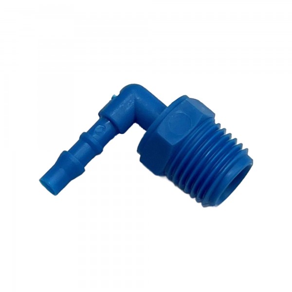 Nylon Plastic Male Elbow Fitting 5/32 4mm Hose Tube End X 1/4 13.2mm Male BSP 