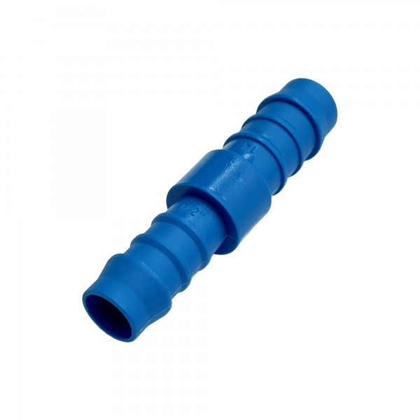 Nylon Plastic Straight Reducing Joiner 9/16" (14mm) to 1/2" (12.7mm) Hose Tube End