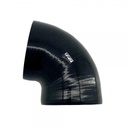 Silicone Hose Black 90 Deg Elbow 100mm (4") ID, 50mm Leg Length