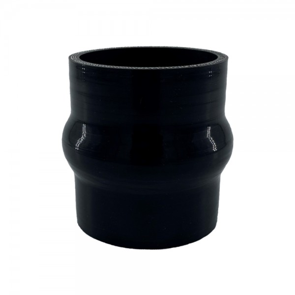 Silicone Hose Black Hump 60mm (2.375") ID, 76mm Length
