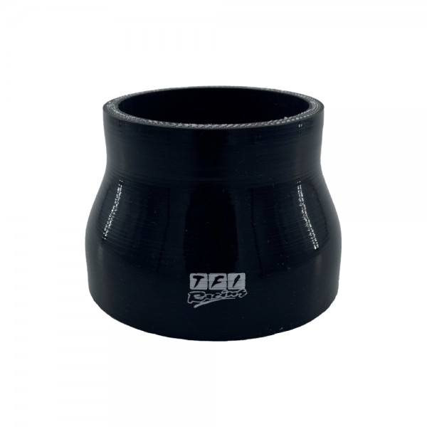 Silicone Hose Black Reducer Coupling 102 to 76mm (4" to 3") ID, 76mm Length